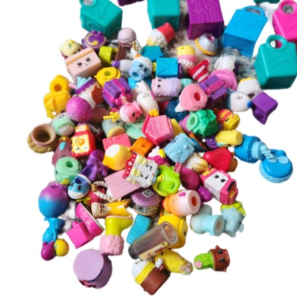 Shopkins Other - Shopkins Lot of 95 shopkins pieces along with bags! All seasons, mystery mix!
